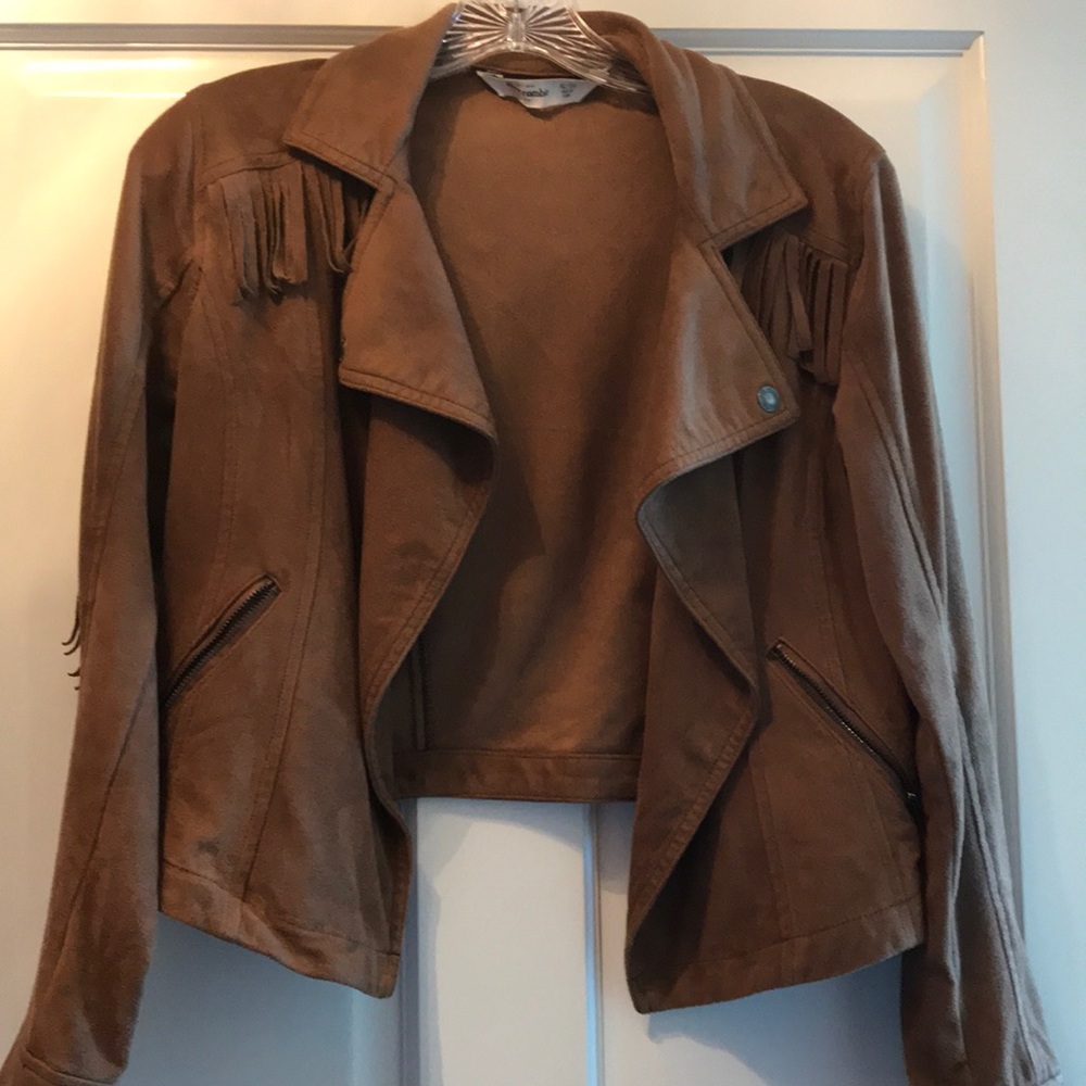 Soft leather jacket